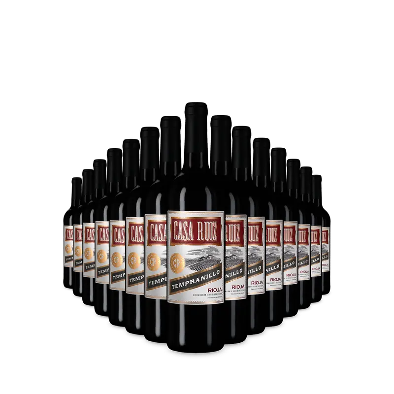 15 palack Tempranillo 2023