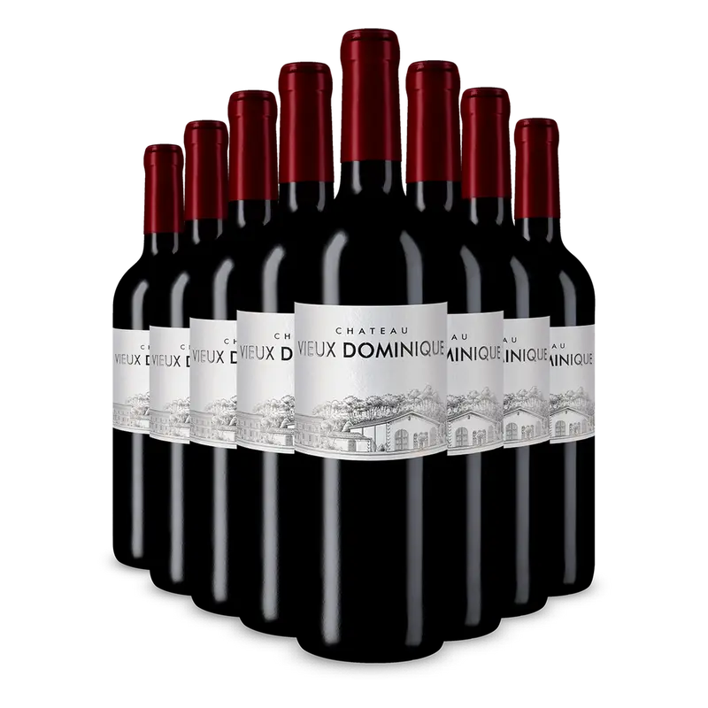 8x Bordeaux Supérieur 2018