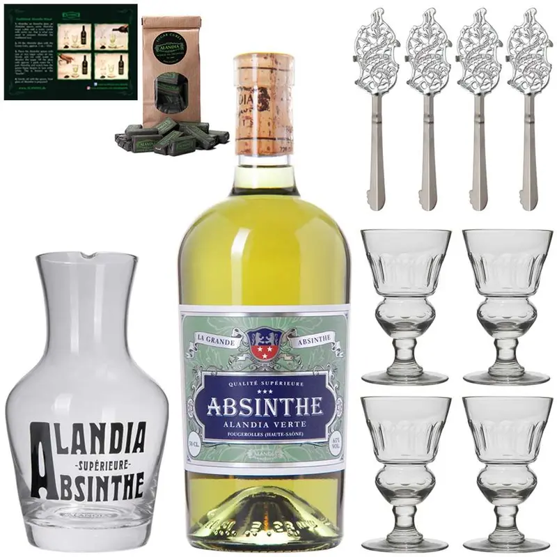 Absinth Set Gold Medaille - Premium