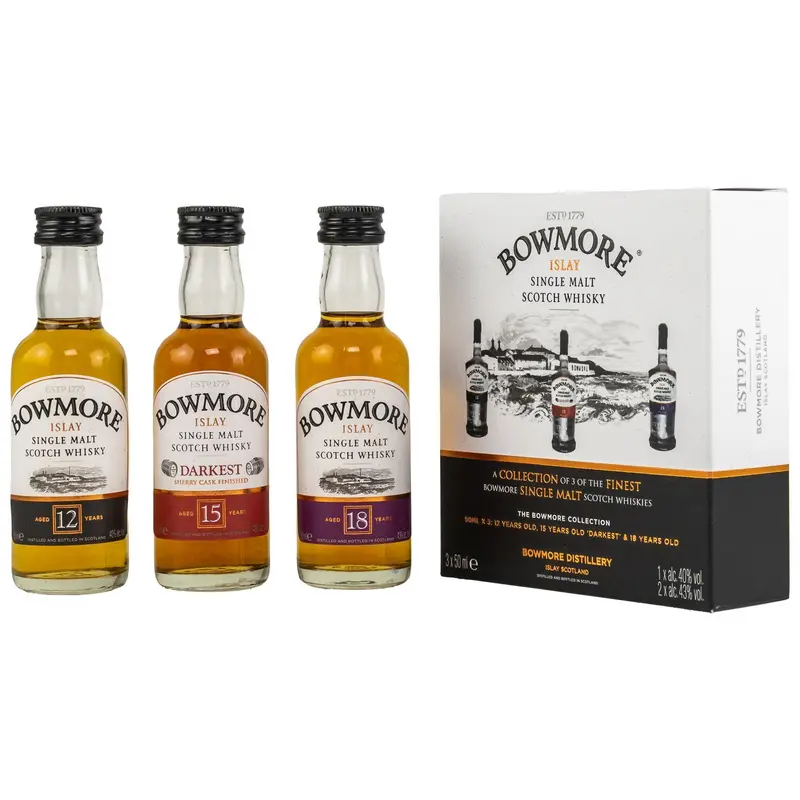 Bowmore Miniatur Collection