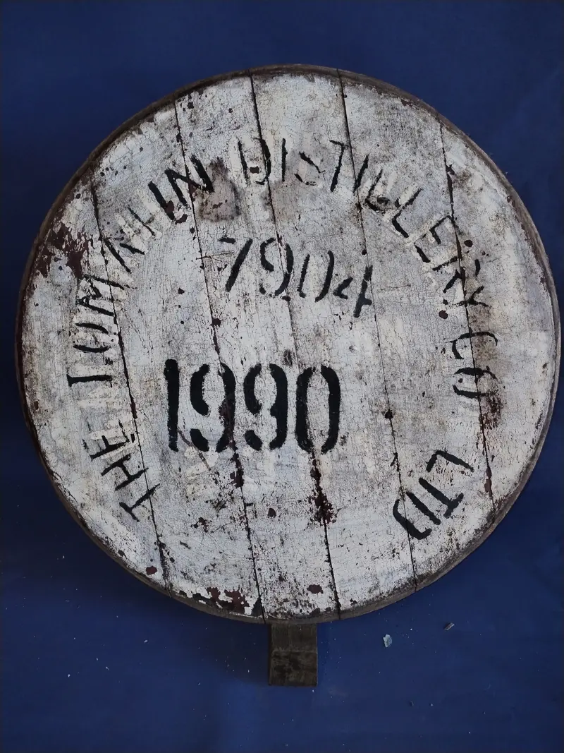 Fassdeckel Tomatin 1990