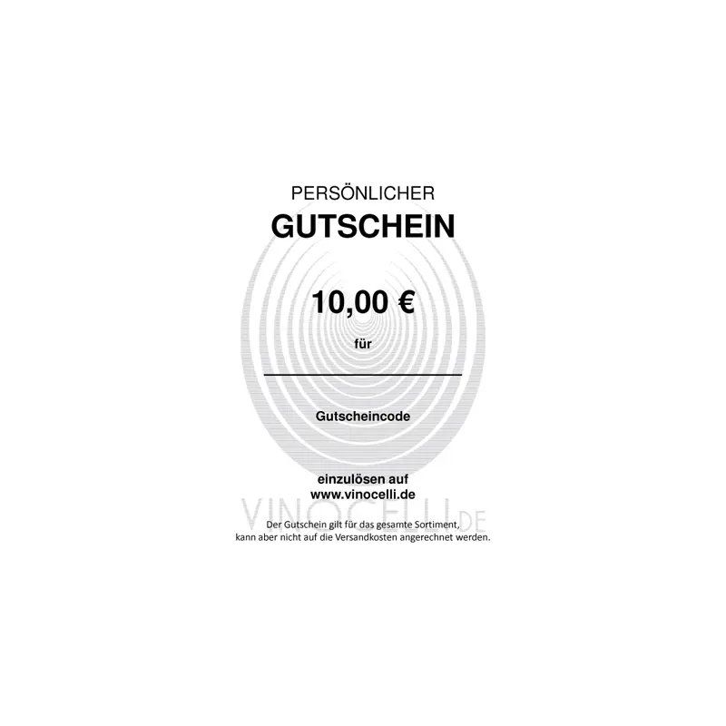 Gutschein 10