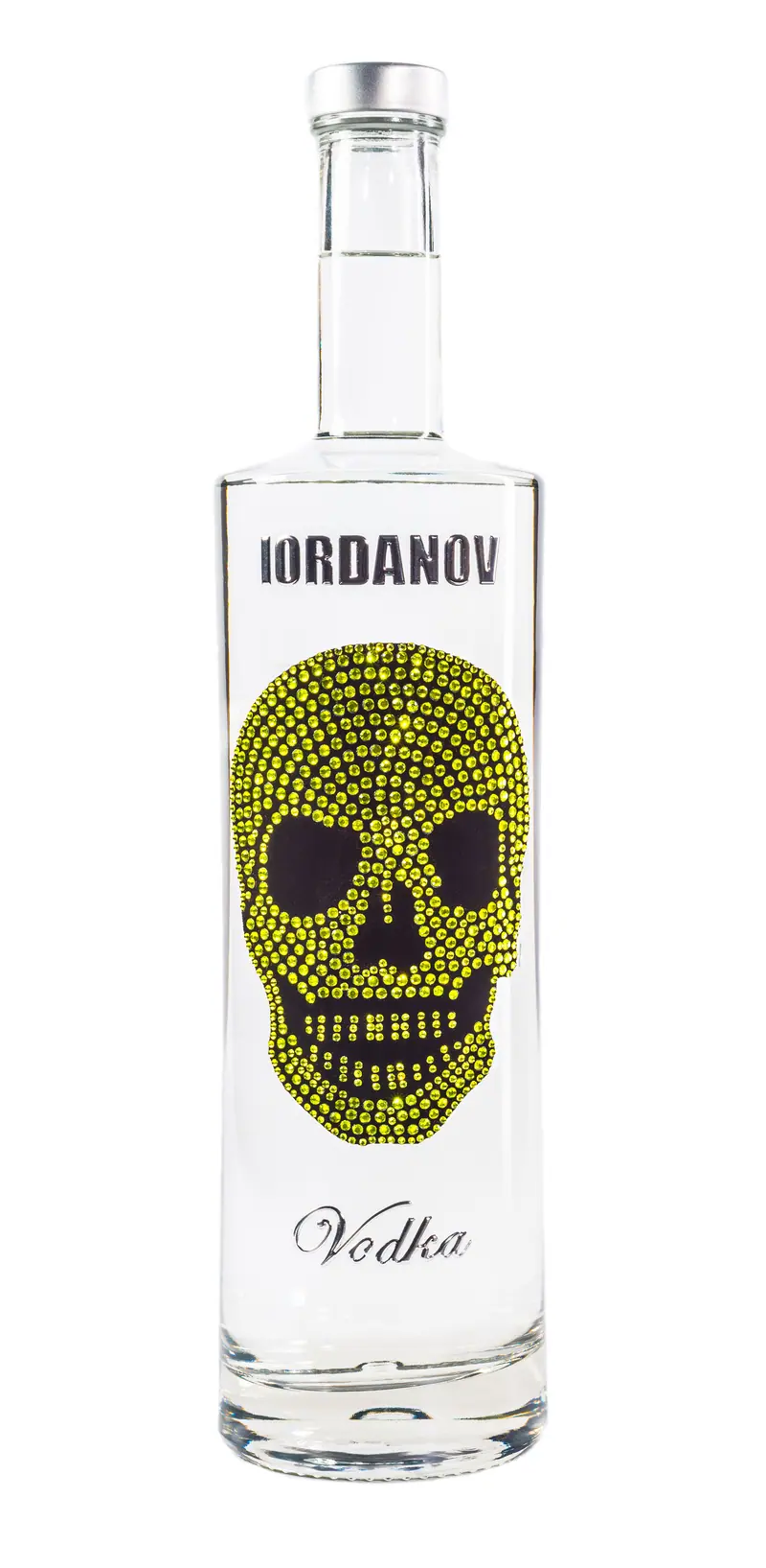 Iordanov Vodka Skull Edition HELLGRÜN
