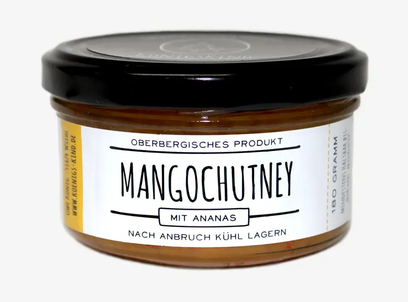 Mango-Chutney mit Ananas
