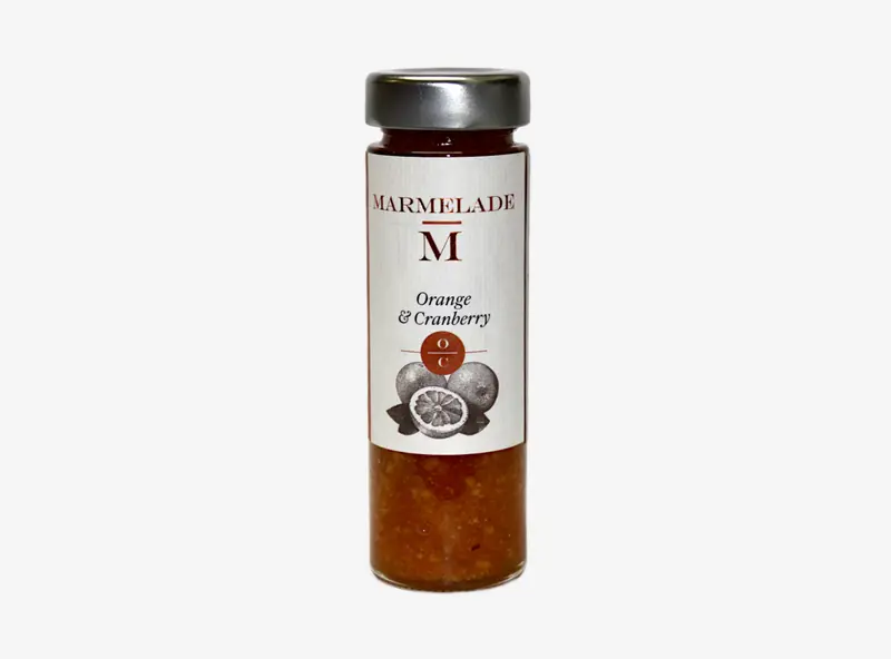Marmelade mit Orange & Cranberry