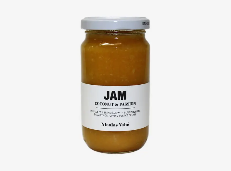 Marmelade mit Passionsfrucht & Kokos