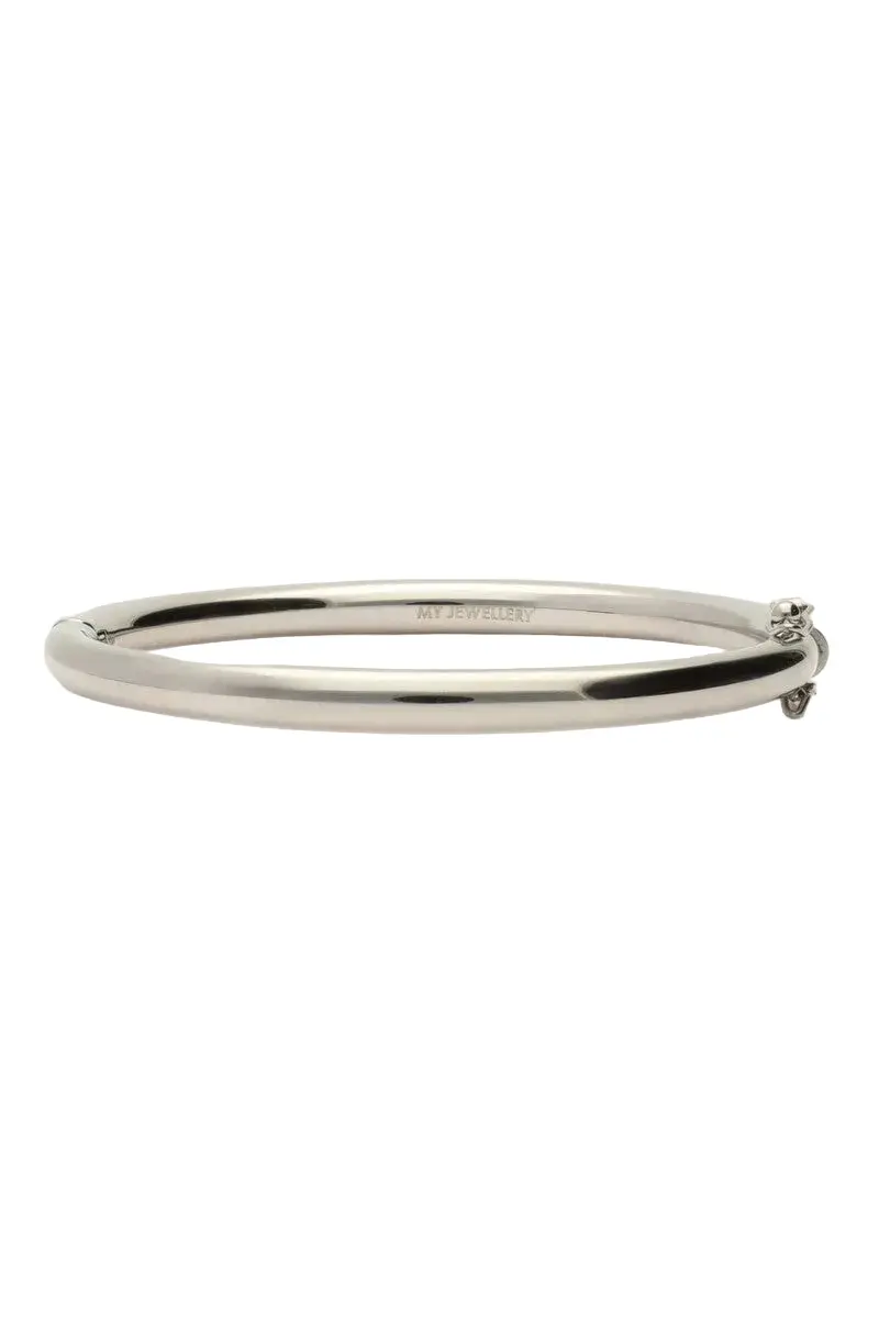 MYROUND Armreif, silber