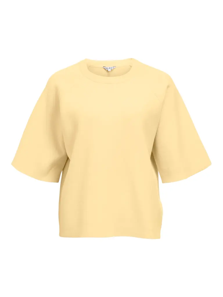 OBJREYNARD 2/4 Knit Pullover, sunlight