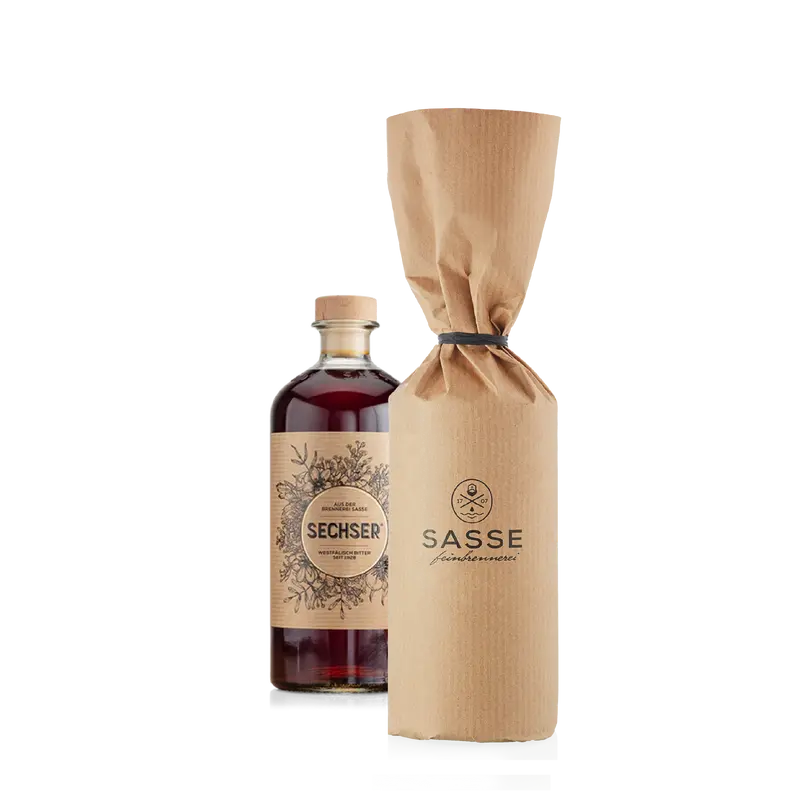 Sasse Sechser mit Papierverpackung