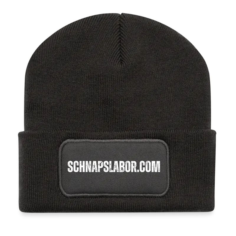 Schnapslabor - Recycelte Patch Beanie