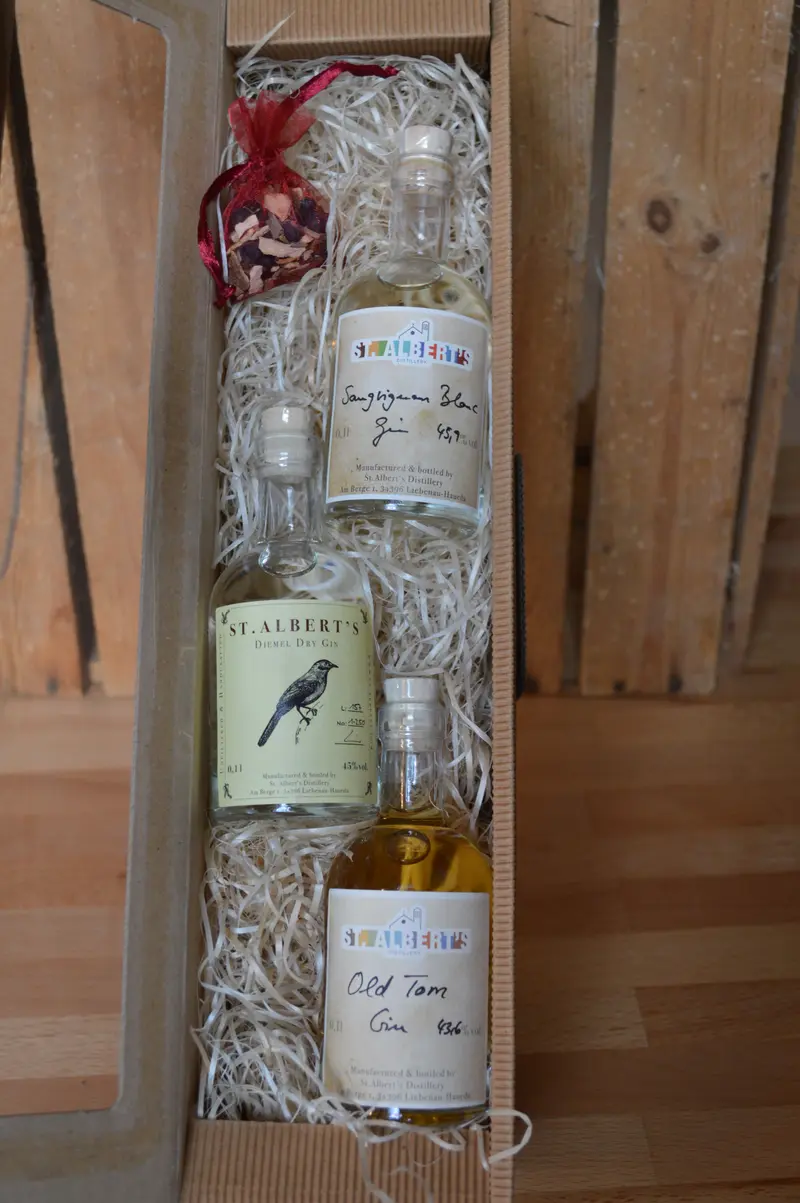 St. Albert's 3er Probierbox Gin