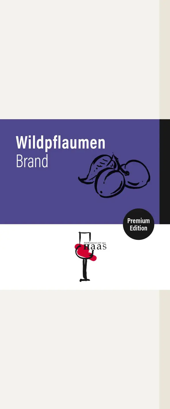 Wildpflaumen Brand